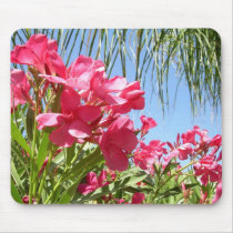 Beautiful Blooming Oleanders Mousepad mousepads