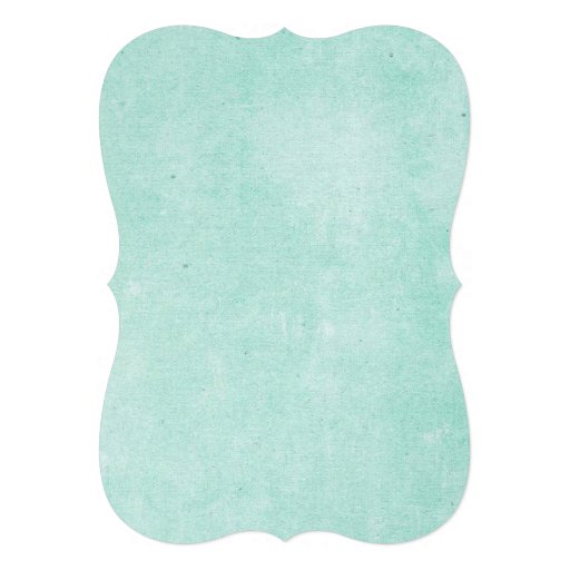 Beautiful Blooms Wedding Invitation / Aqua