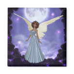 Beautiful Blue Angel Magnet