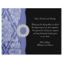 Beautiful Blue Damask Set Custom Flyer