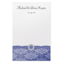 Beautiful Blue Damask