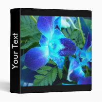 Beautiful Blue Flowers binders