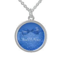Beautiful Blue & Glitter Shimmer Snowflakes Jewelry