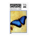 Beautiful Blue Morpho Butterfly Stamps