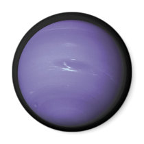 Beautiful blue Neptune, as seen from space, NASA Refrigerator Magnet