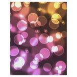 Beautiful bokeh texture full color flyer
