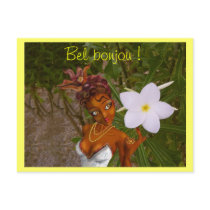 Beautiful bonjou! post cards