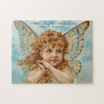 Beautiful Boston Candy Store Angel Puzzle