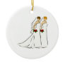 Beautiful Brides Christmas Tree Ornament