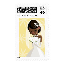 Beautiful Brides Postage Stamp