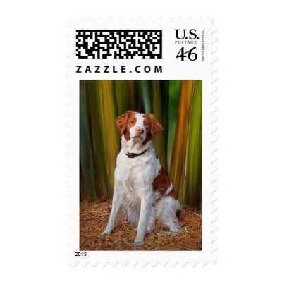 Beautiful Brittany US Postage Stamp by helen2000g