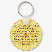 Beautiful Buddhist Quote with Vibrant Mandela keychains by spiritcircle Beautiful Buddhist Quote with Vibrant Mandela keychains