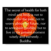 Beautiful Buddhist Quote with Vibrant Mandela posters
