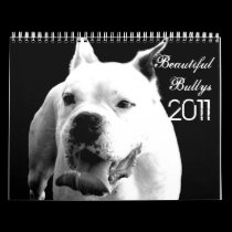Beautiful Bullys 2011 Dog Calendar calendars