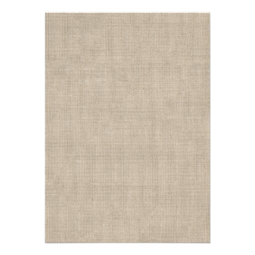 Beautiful Burlap Bridal Shower Invitation