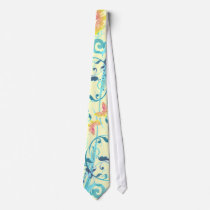 Beautiful Butterflies Pretty Blue Design Ties