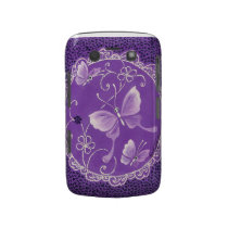 Beautiful  Butterflies with Lace in Purple Blackberry Bold Covers