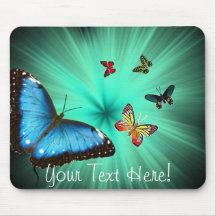 Beautiful Butterfly Journey Mouse Pads