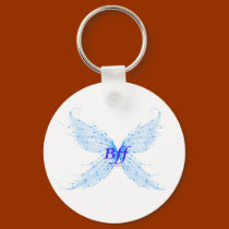 Beautiful butterfly wings keychains