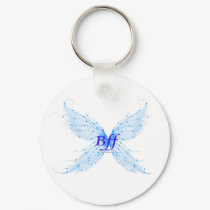 Beautiful butterfly wings keychains
