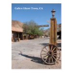 Beautiful Calico Ghost Town Postcard!
