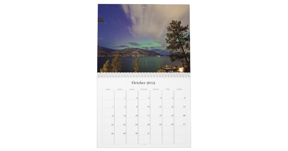 Beautiful Canada Calendar | Zazzle