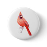 Beautiful Cardinal buttons