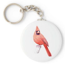 Beautiful Cardinal Key Chain