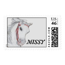 Beautiful Carousel Horse Postage