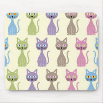 Beautiful cats mouse mat