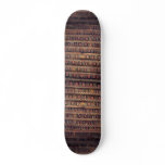 Beautiful Ceiling of Debre Birhan Selassie Church Skate Deck
