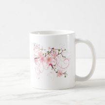 Beautiful Cherry Blossoms Coffee Mugs