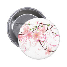 Beautiful Cherry Blossoms Pins