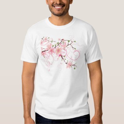 Beautiful Cherry Blossoms Tee Shirt