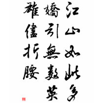 Beautiful Chinese Calligraphy -land rich in beauty T Shirt