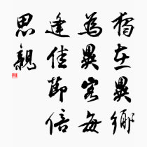 Beautiful Chinese Calligraphy - miss my family t-shirts