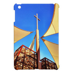 Beautiful Christian Church Cross Blue Sky iPad Mini Case