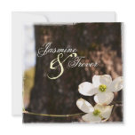 dogwood, tree, wedding, invitation, christian,