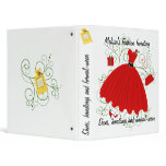 Beautiful Christmas Dress 3 Ring Binders