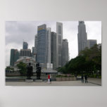 Beautiful City Of Singapore Print