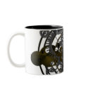 Beautiful Clock Cogs mugs