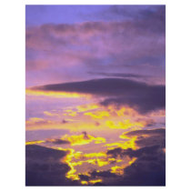 Beautiful Clouds In The Early Evening Full Color Flyer