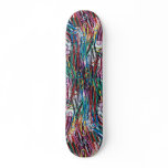 Beautiful Colored paper clips skateboards