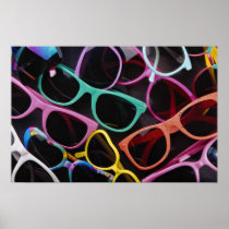 Beautiful Colorful sunglasses posters