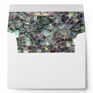 Beautiful colourful Silver sparkles Envelopes