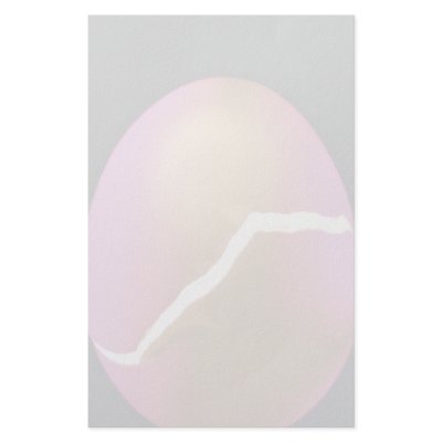 Beautiful Conceptual - cracked eggshell with glow Stationery by inspirelove