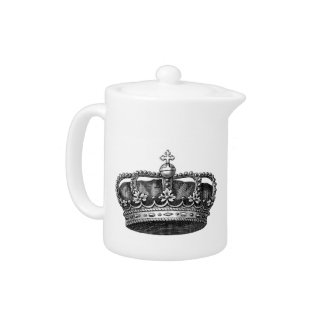 Beautiful Crown Tea Pot