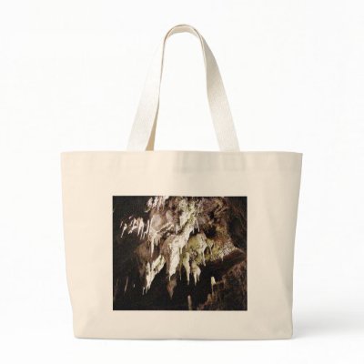 Beautiful Crystal Cave Canvas Bags by lifesphere