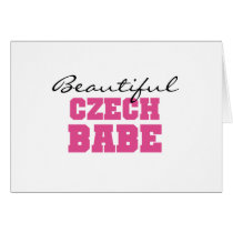 Beautiful Czech Babe cards