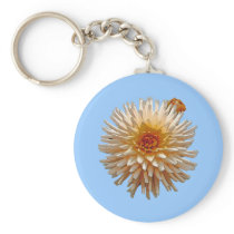 Beautiful Dahlia keychains